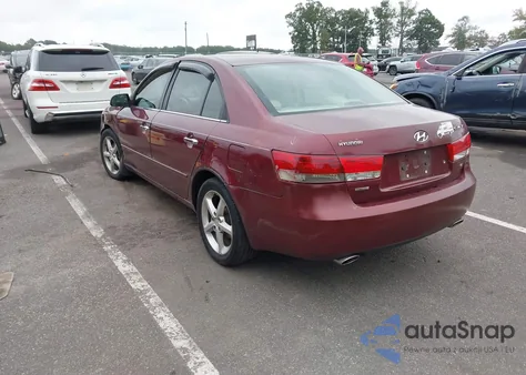 2007 Hyundai Sonata Limited/Se V6 из США, поврежденный, VIN 5NPEU46FX7H201947